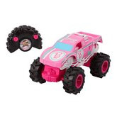 Mattel Hot Wheels RC Monster Truck Barbie 1:24