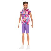 Mattel Barbie model Ken pestrobarevný obleček HRH26