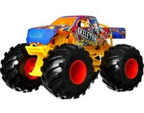 Mattel Hot Wheels Monster Truck velký truck Sceleton Crew HWG79