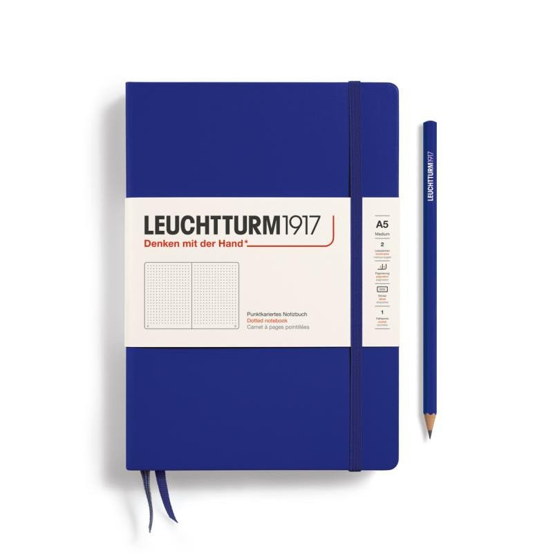 Leuchtturm1917 Zápisník Ink Medium A5 tečkovaný