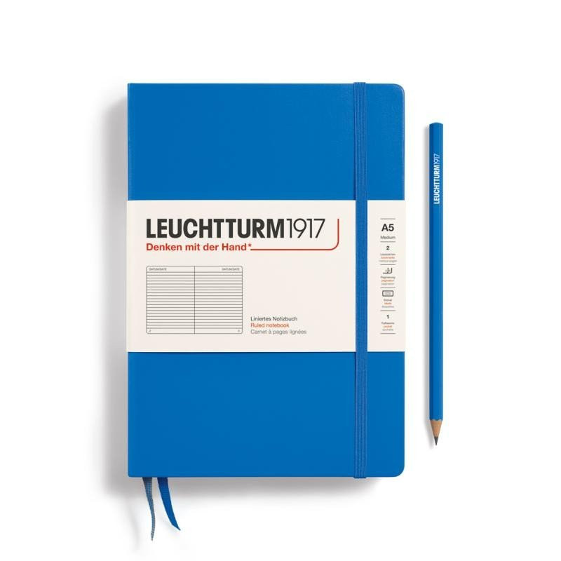 Leuchtturm1917 Zápisník Sky Medium A5 linkovaný