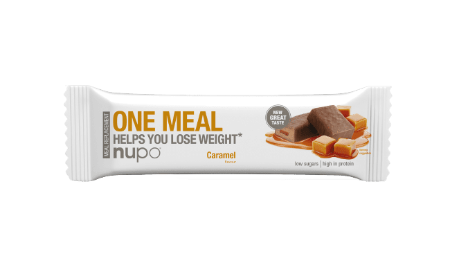 NUPO One meal tyčinka Karamelová 60 g