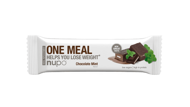 NUPO One Meal tyčinka Čokoláda s mátou 60 g