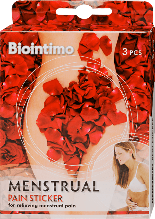 BIOINTIMO náplast proti bolesti při menstruaci 3 ks