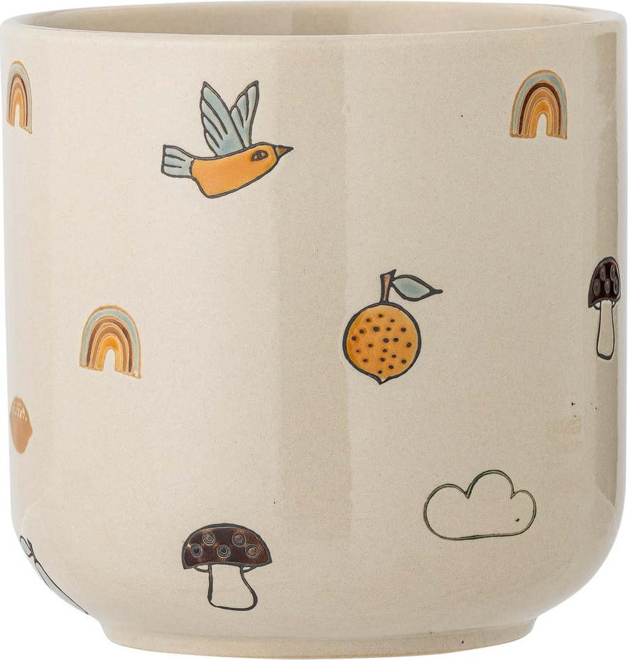 Kameninový květináč ø 16 cm Agnes – Bloomingville Mini