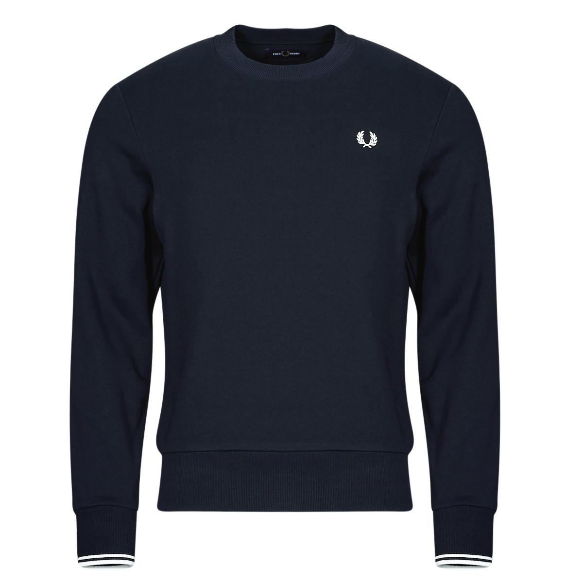 Fred Perry  CREW NECK SWEATSHIRT  Tmavě modrá