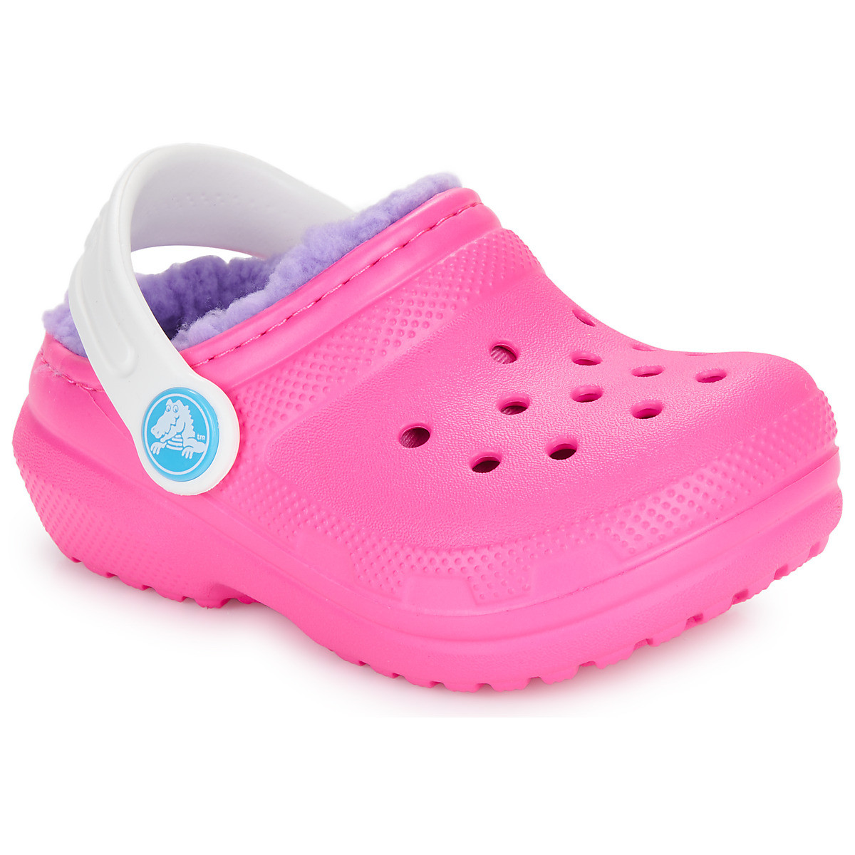 Crocs  Classic Lined Clog T  Růžová