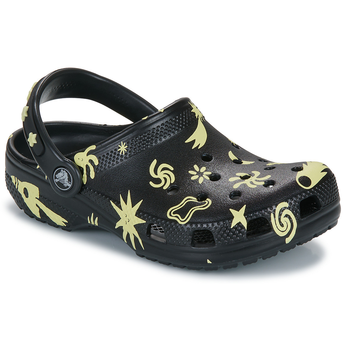 Crocs  Classic Glow Space Clog K  Černá