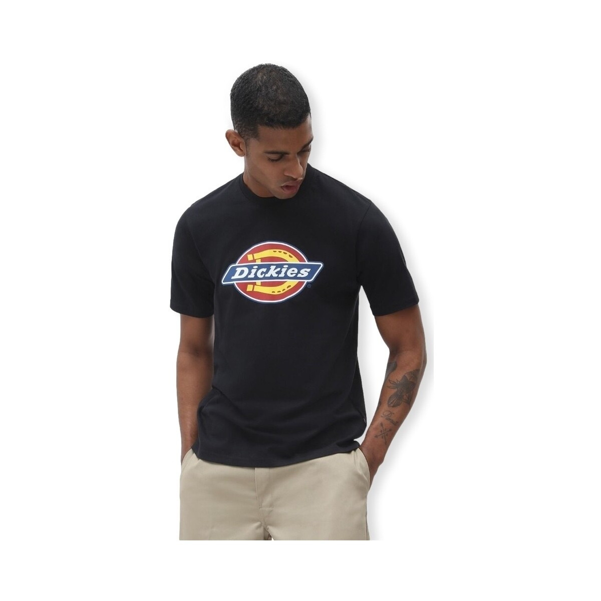 Dickies  Icon Logo T-Shirt - Black  Černá