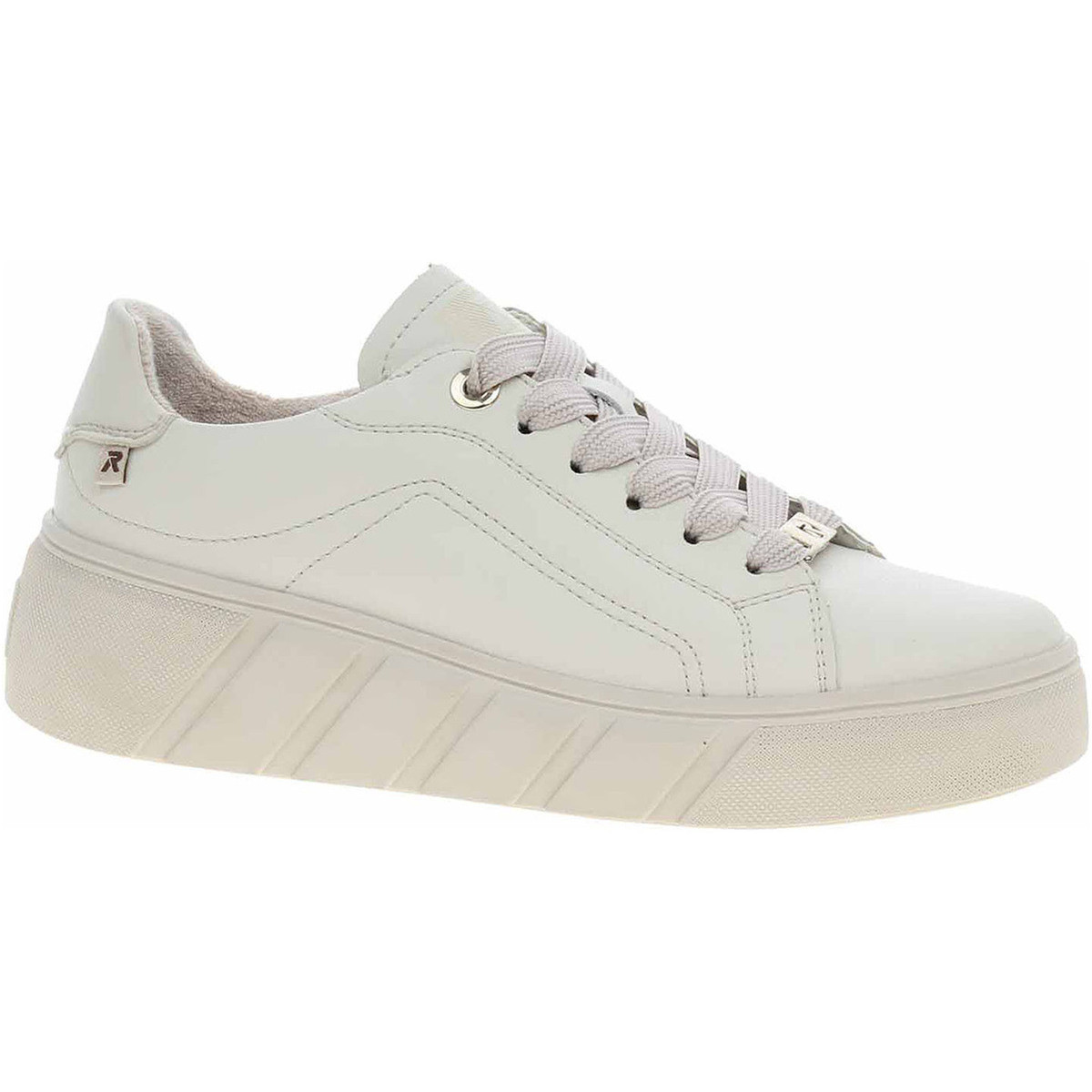 Rieker  Dámská obuv  W0503-80 offwhite  Béžová