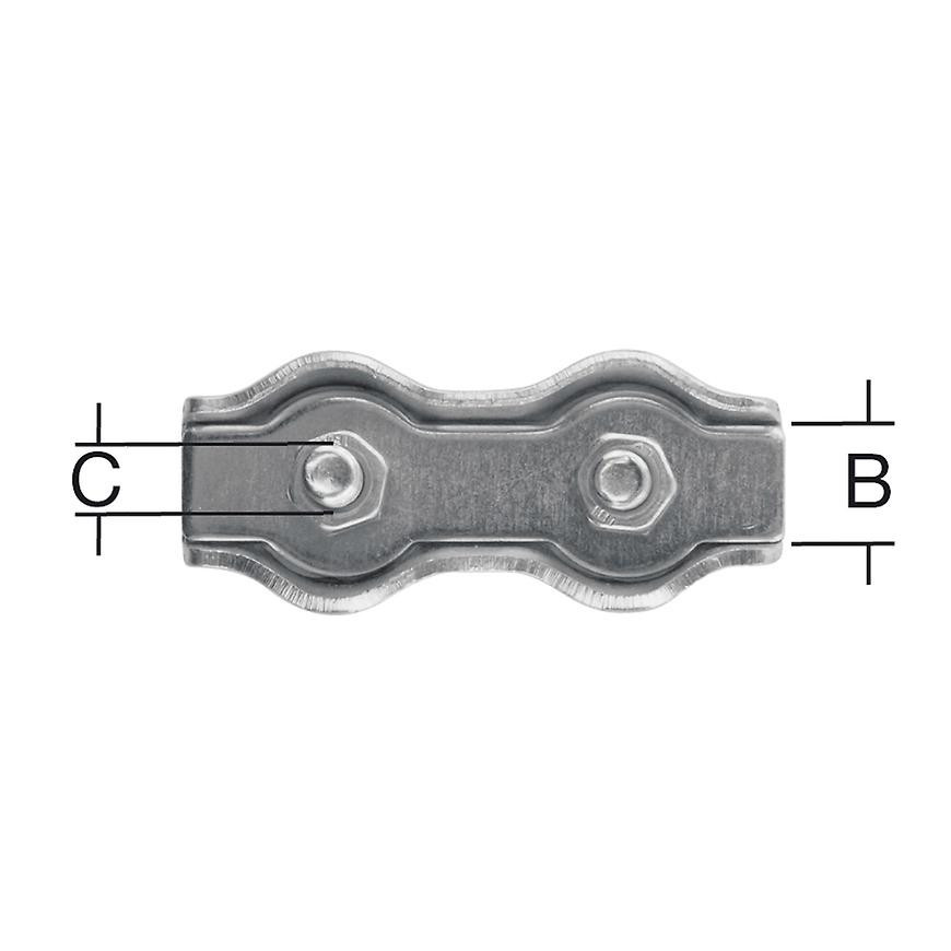 Svorka lan. dupl. 4 zn 2 ks