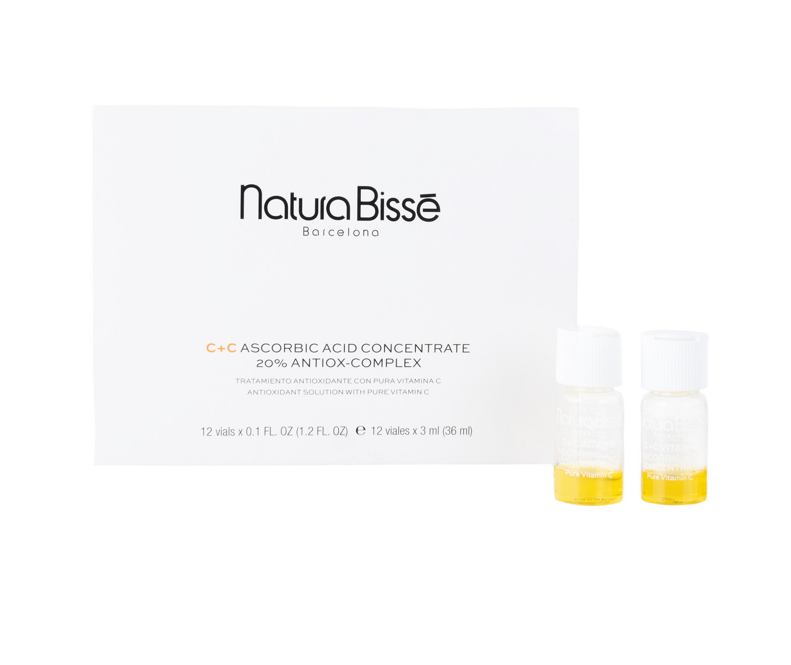 Natura Bissé Pleťové sérum na pigmentové skvrny C+C Ascorbic Acid Concentrate (20% Antiox-Complex) 12 x 3 ml