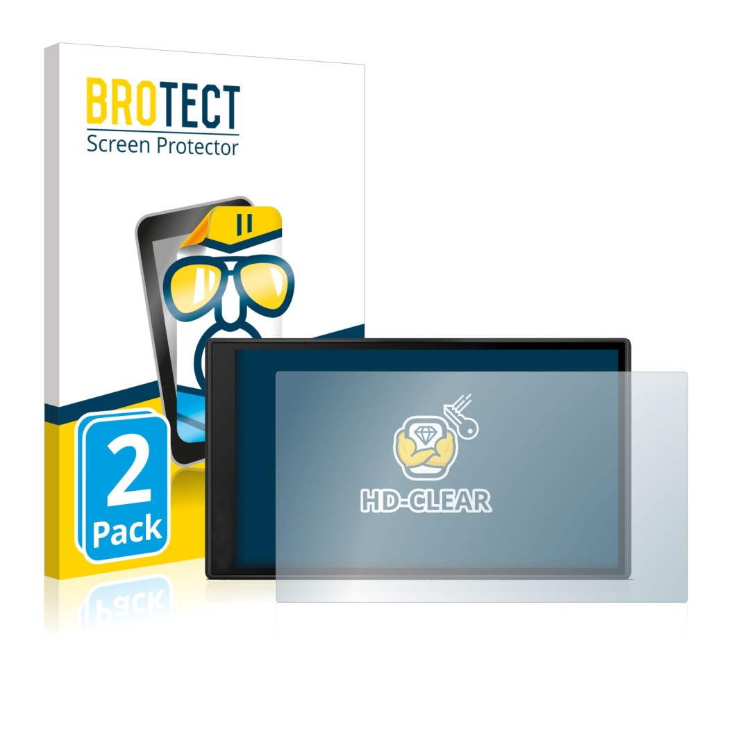 Ochranné fólie 2x BROTECT HD-Clear Screen Protector for Garmin DriveSmart 66