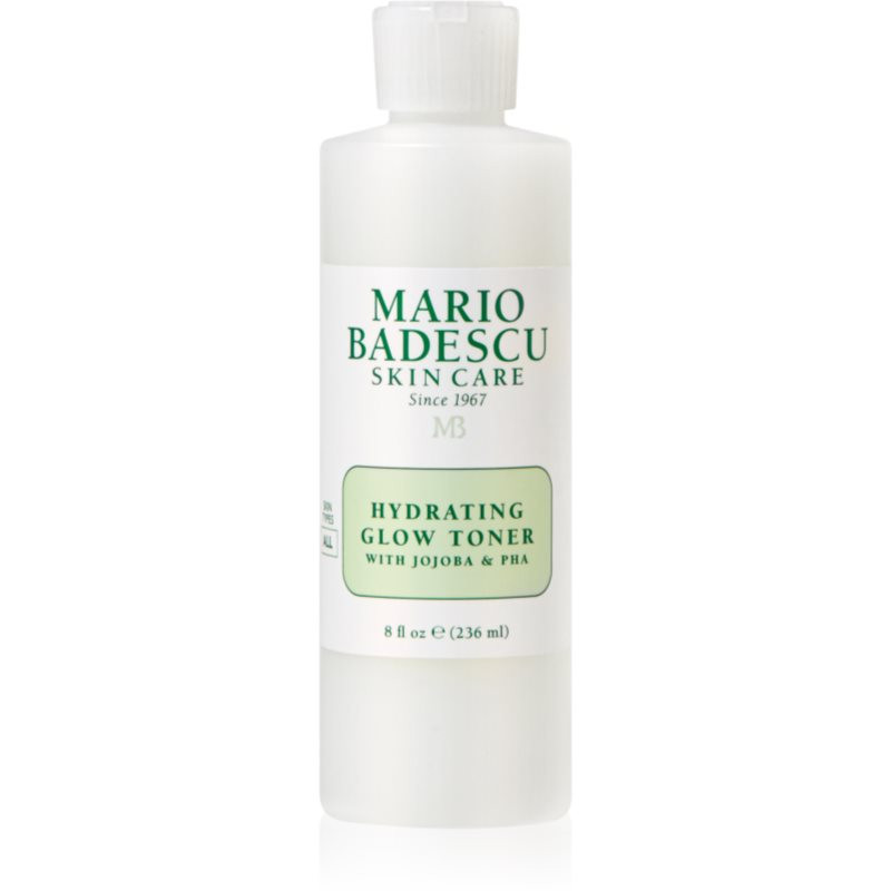 Mario Badescu Hydrating Glow Toner with Jojoba and PHA hydratační tonikum pro rozjasnění pleti 236 ml