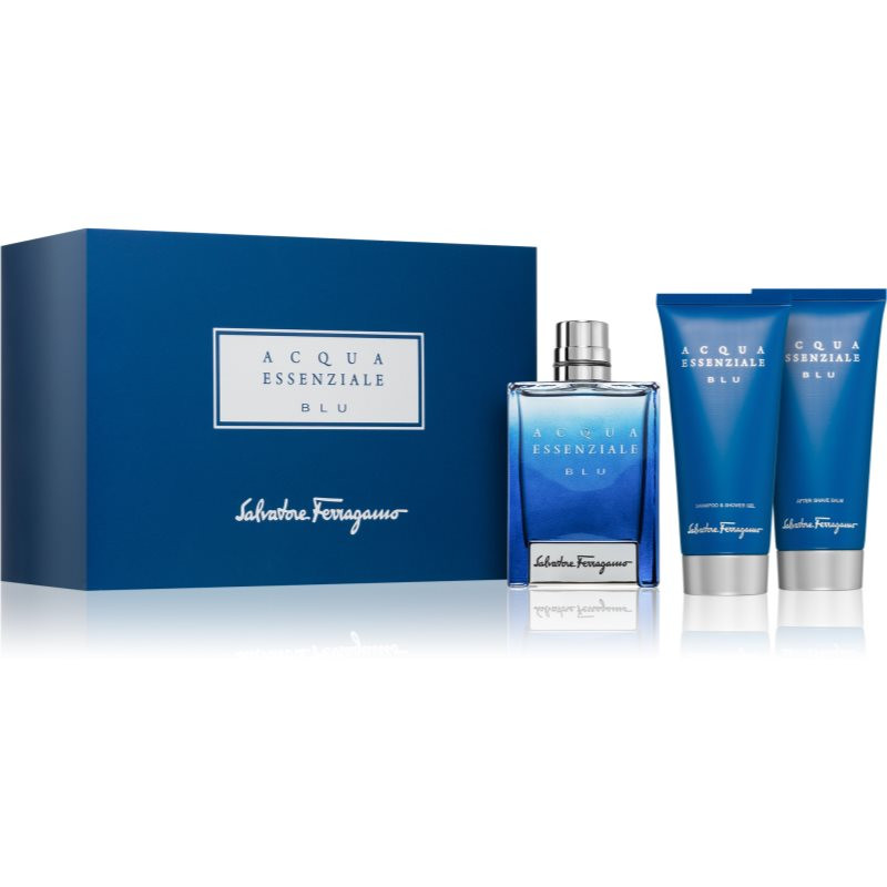 Salvatore Ferragamo Acqua Essenziale Blu dárková sada pro muže