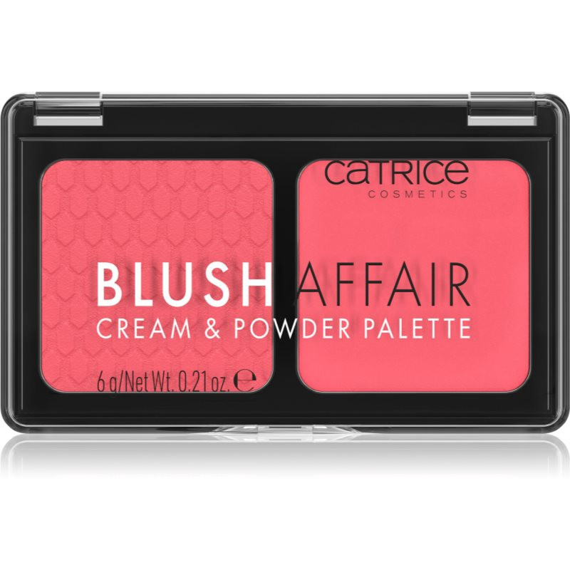 Catrice Blush Affair duo tvářenka odstín 010 Stunning Strawberry 6 g