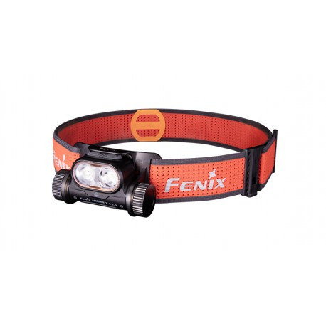 Fenix HM65R-T V 2.0 černá nabíjecí čelovka, USB dobíjení, výměnný akumulátor, vodotěsná