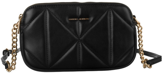 David Jones Dámská crossbody kabelka CM6792 Black