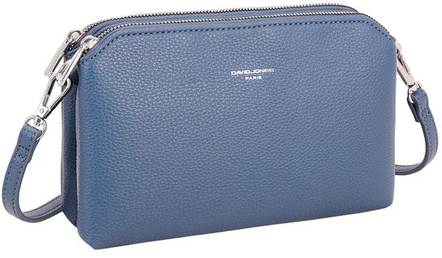 David Jones Dámská crossbody kabelka CM6905A Blue