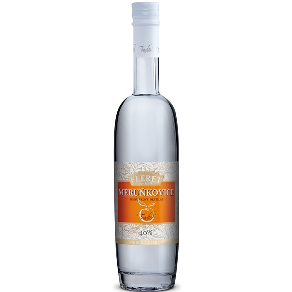 Meruňkovice FLERET Tradice 0,5l 40% (holá láhev)