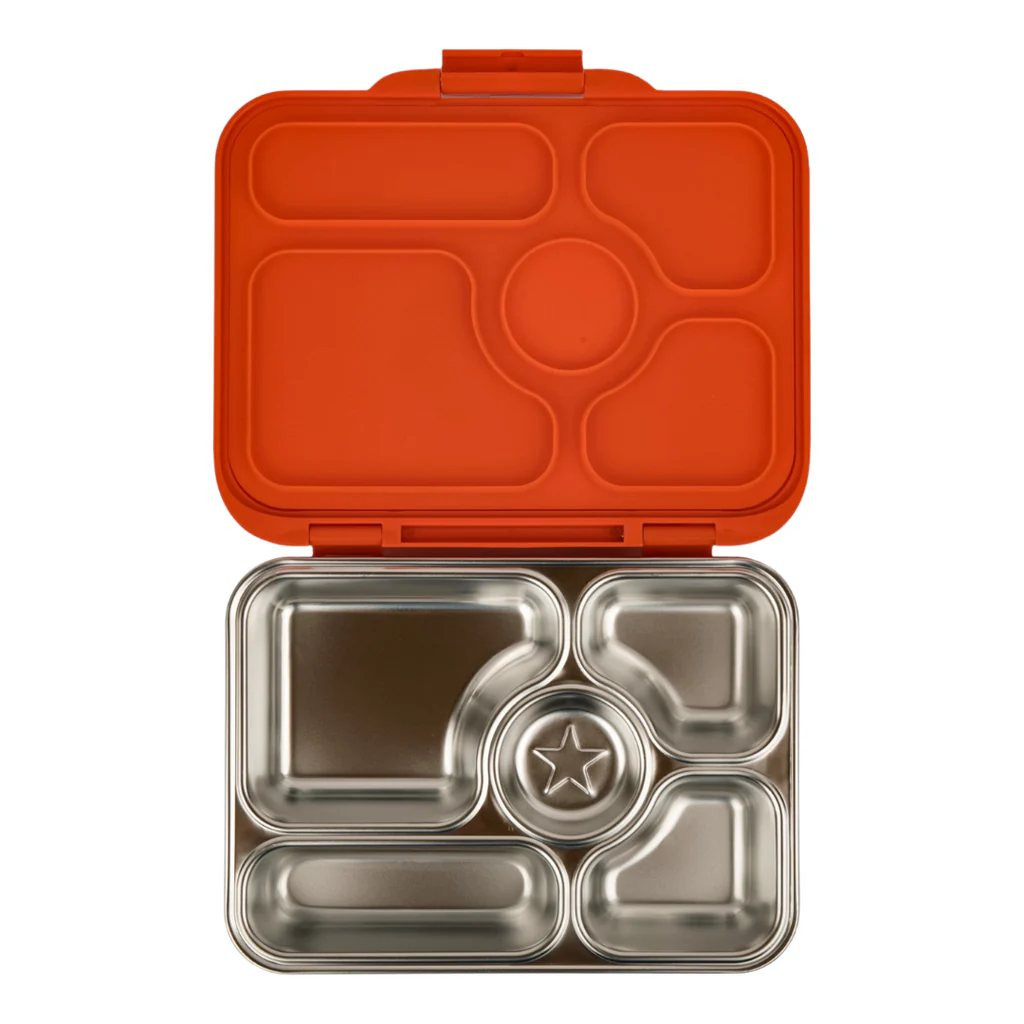 Obědový box PRESTO 5 925 ml, oranžová, nerezová ocel, Yumbox