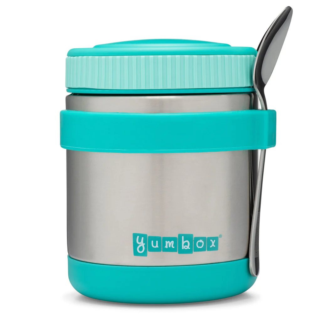 Obědový box ZUPPA 415 ml, tyrkysová, nerezová ocel, Yumbox