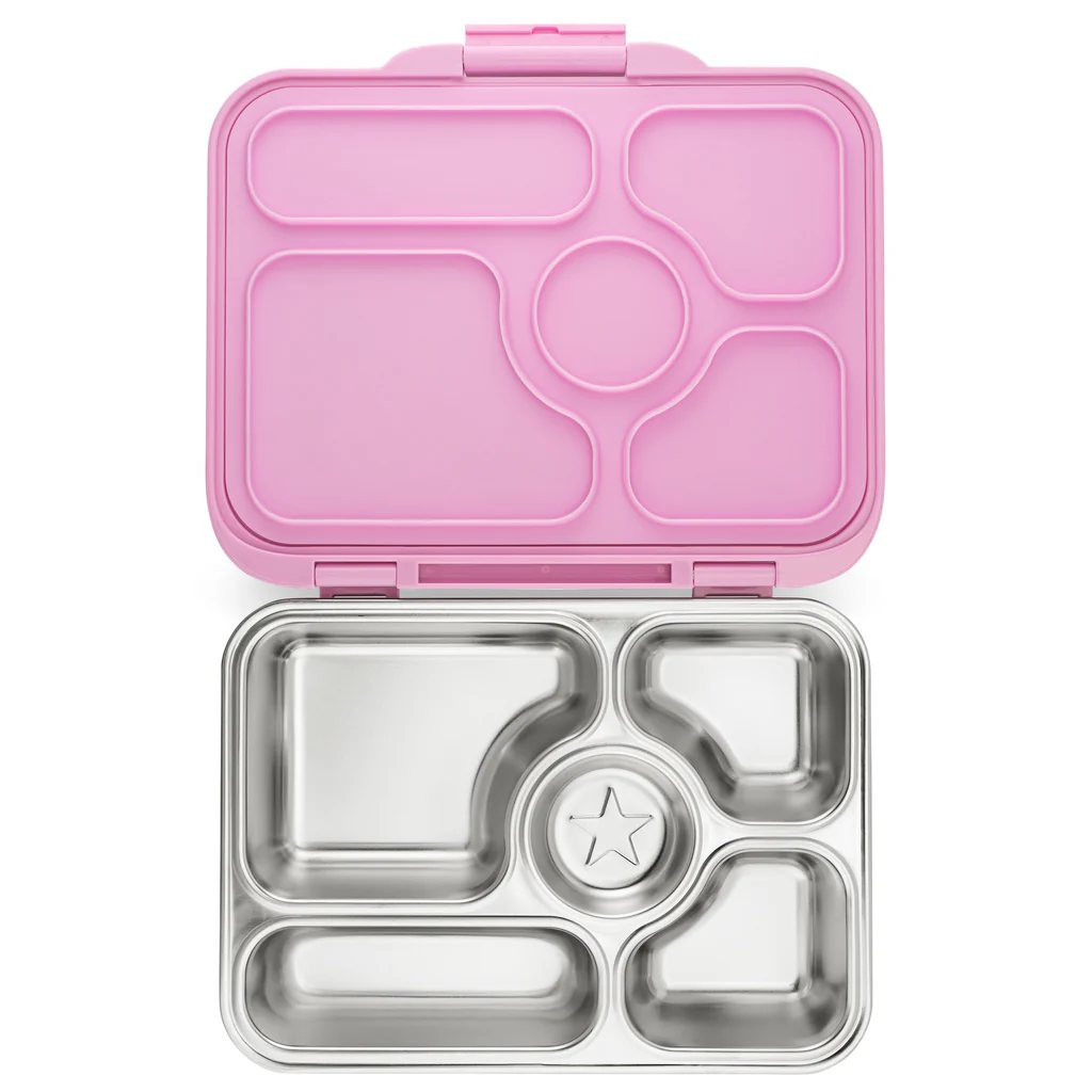 Obědový box PRESTO 5 925 ml, růžová, nerezová ocel, Yumbox