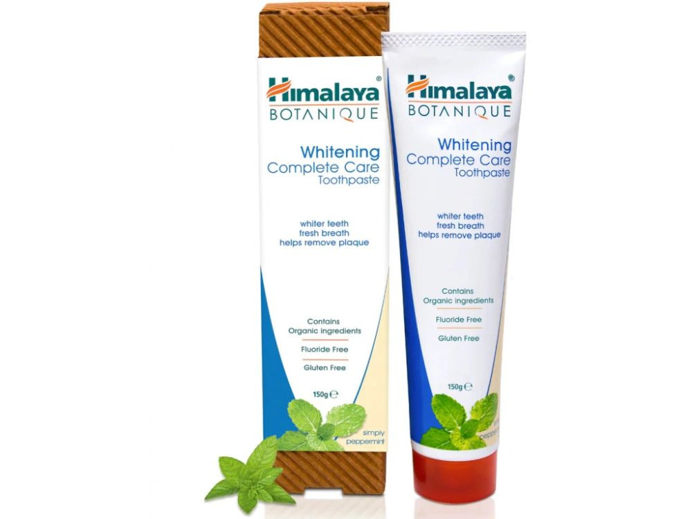 Himalaya Bělící zubní pasta Botanique, Kompletní péče s mátou peprnou (peppermint) 150 g