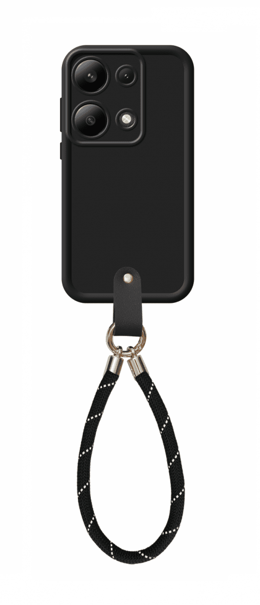 Kryt TopQ Unique Wrist Strap Xiaomi Redmi Note 13 černý 126777