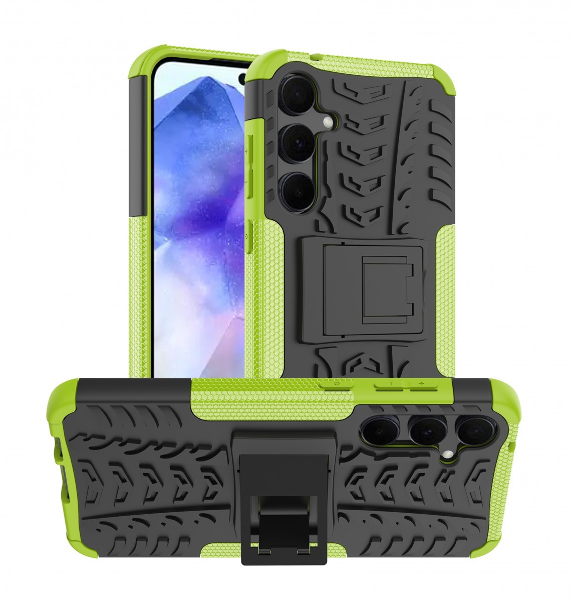 Kryt TopQ Samsung A55 odolný zelený 126773