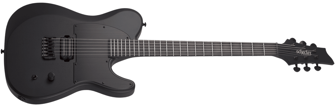 Schecter PT Black Ops - Satin Black Open Pore