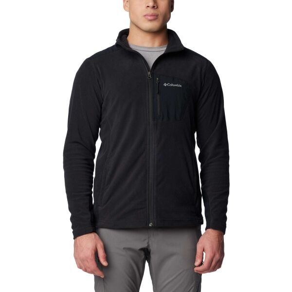 Columbia KLAMATH RANGE FULL ZIP Pánská bunda, černá, velikost