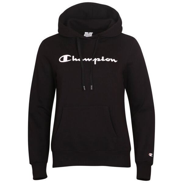 Champion HOODED SWEATSHIRT Dámská mikina, černá, velikost