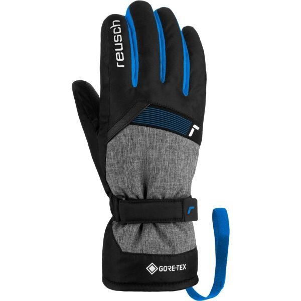 Reusch FLASH GORE-TEX JR Dětské zimní rukavice, černá, velikost