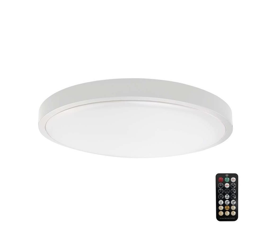 LED Koupelnové stropní svítidlo se senzorem LED/36W/230V IP44 4000K pr. 42 cm+DO