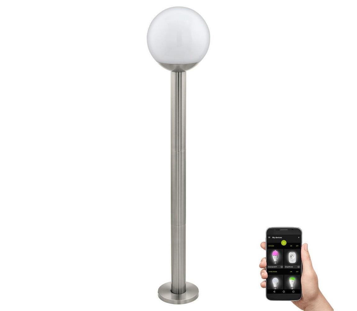 Eglo Eglo 33566 - LED Stmívatelná venkovní lampa NISIA-C 1xE27/9W/230V 980 mm IP44