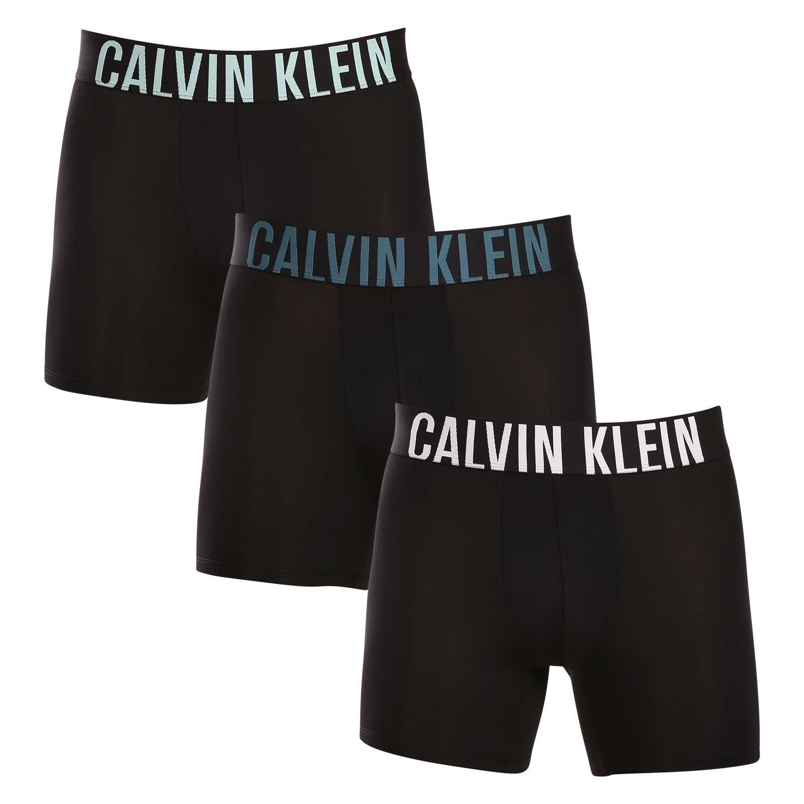 3PACK pánské boxerky Calvin Klein černé (NB3612A-Q1L) M