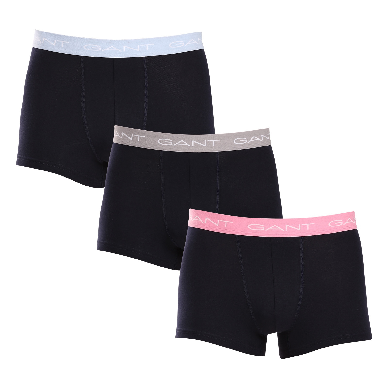 3PACK pánské boxerky Gant černé (902423003-649) XXL