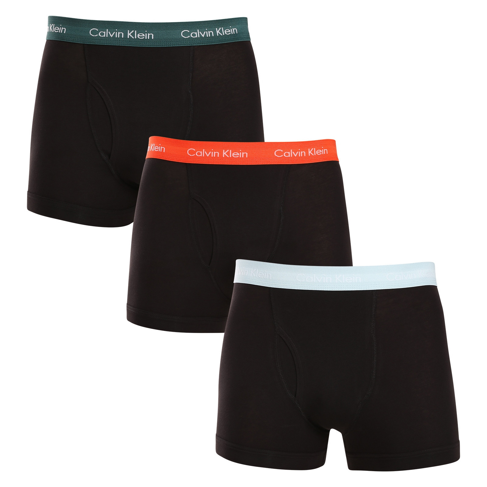 3PACK pánské boxerky Calvin Klein černé (NB2615A-NLS) M