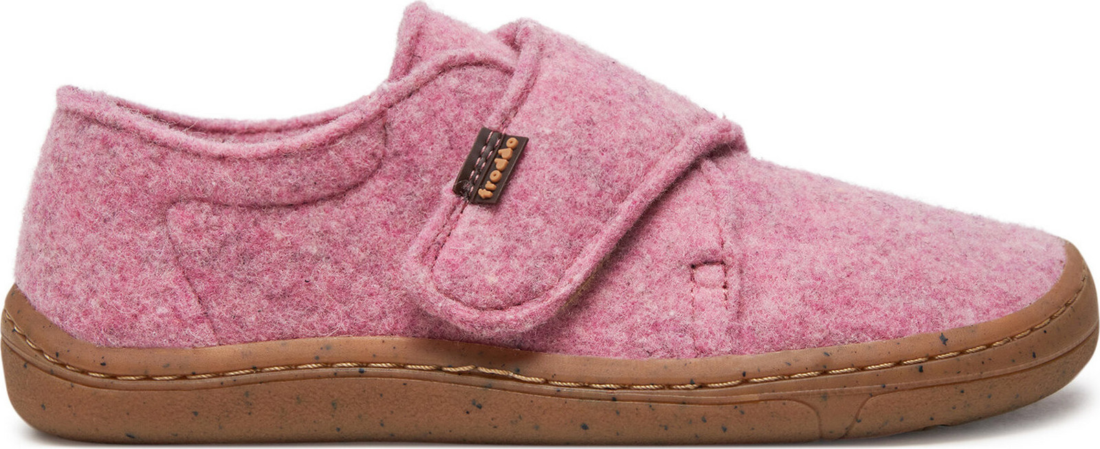 Bačkory Froddo Barefoot Wooly Slippers G1700341-10 S Růžová