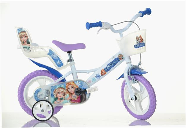 Dětské jízdní kolo Dino Bikes 124GLN SNOW QUEEN 12