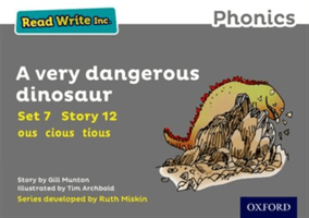Read Write Inc. Phonics: Grey Set 7 Storybook 12 A Very Dangerous Dinosaur (Munton Gill)(Paperback / softback)