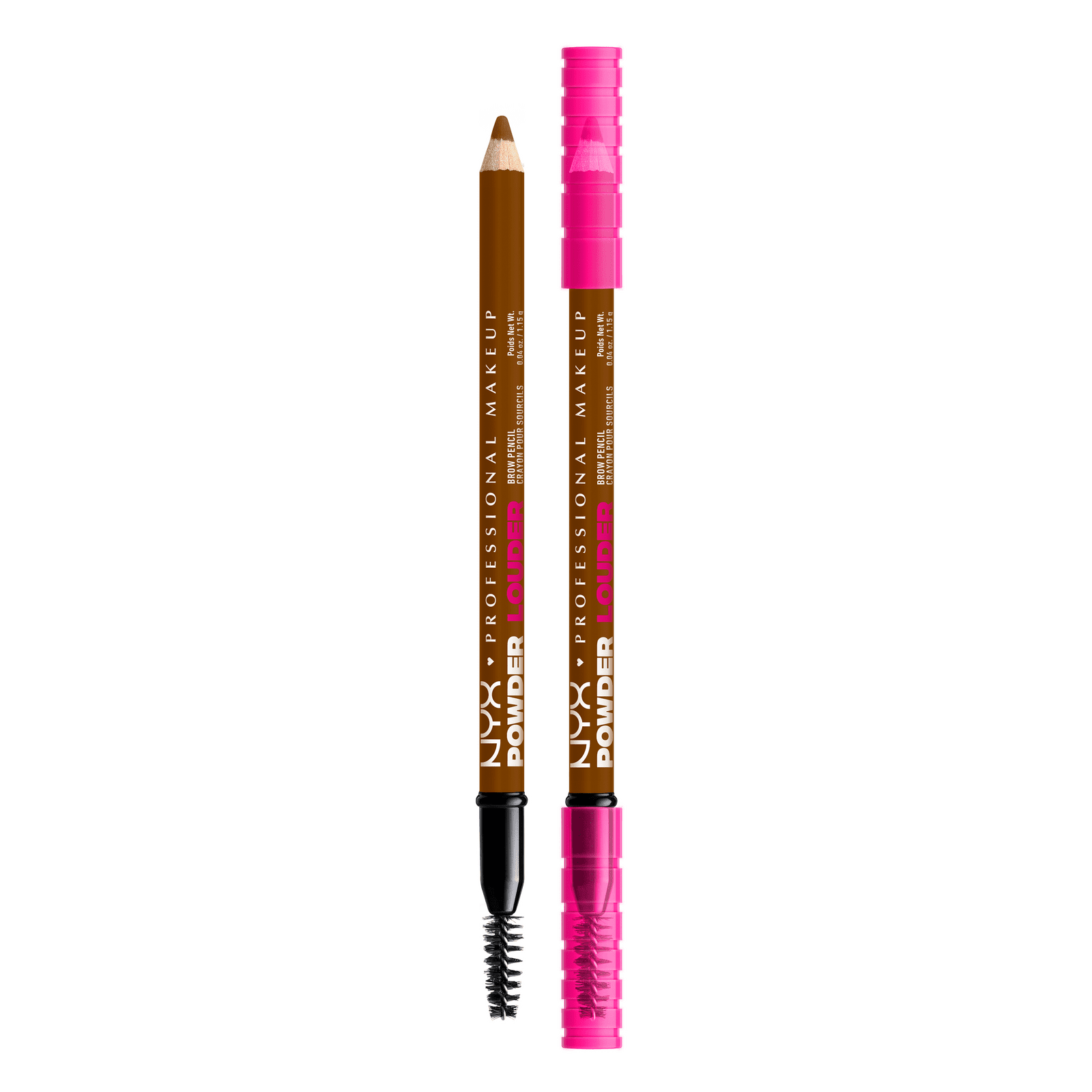 NYX PROFESSIONAL MAKEUP Powder Louder Brow Pencil pudrová tužka na obočí, Auburn