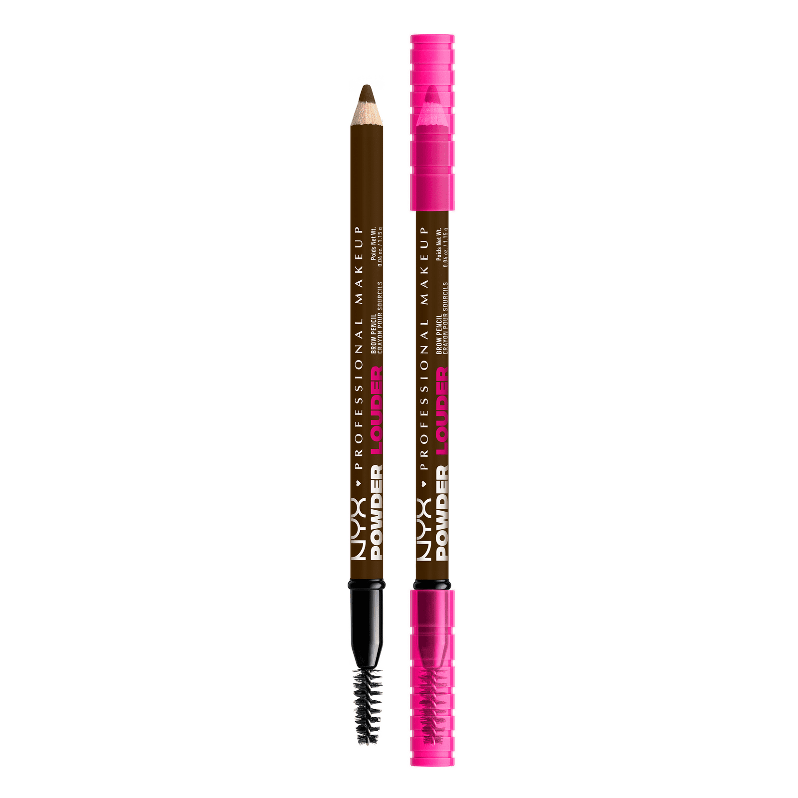 NYX PROFESSIONAL MAKEUP Powder Louder Brow Pencil pudrová tužka na obočí, Espresso