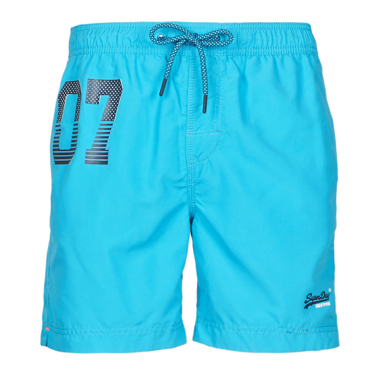 Superdry  WATERPOLO SWIM SHORT  Modrá