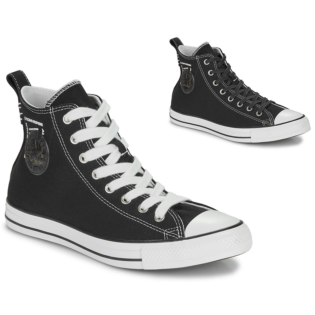 Converse  CHUCK TAYLOR ALL STAR WIDE  Černá