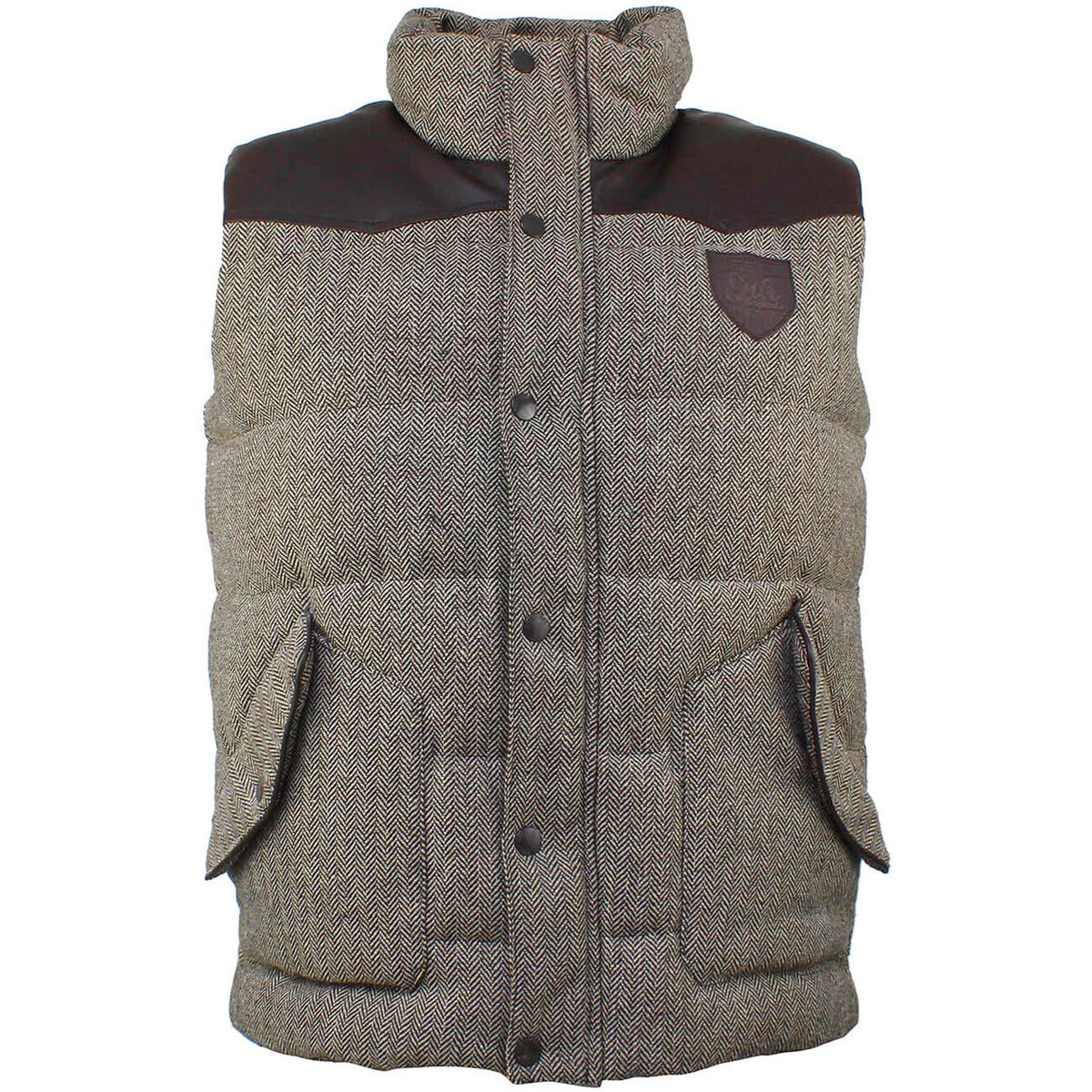 Srk  Doudoune sans manches homme CEHUB  Hnědá