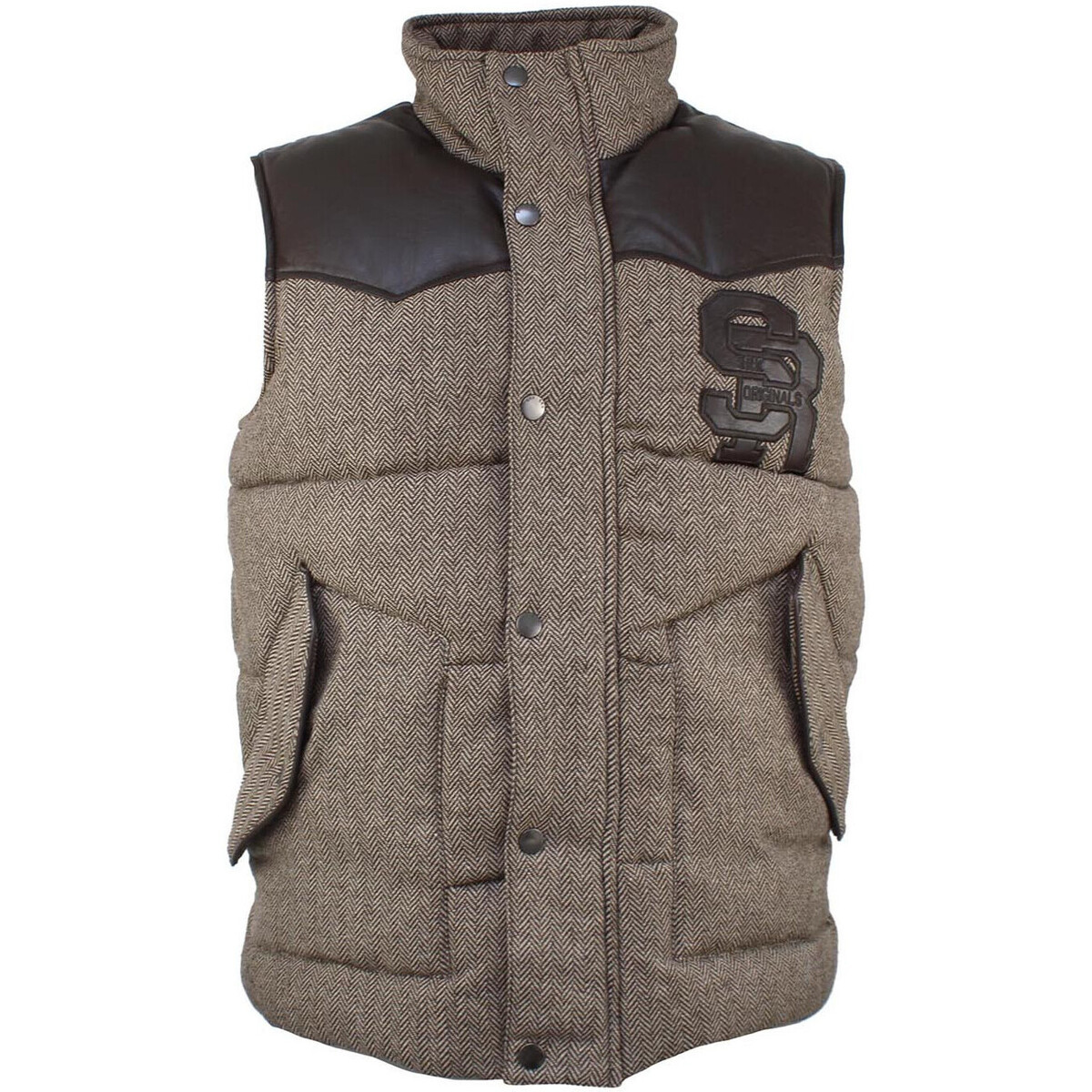 Srk  Doudoune sans manches homme CERING  Hnědá