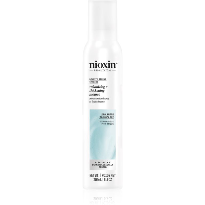 Nioxin Density Defend Styling Volumizing pěnové tužidlo pro objem vlasů 200 ml