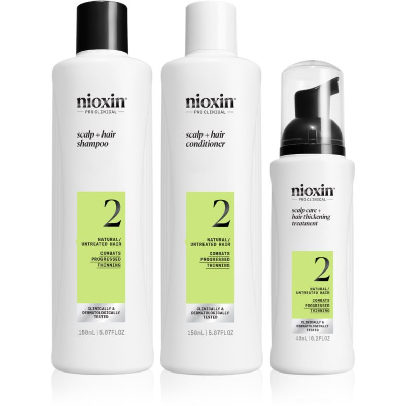 Nioxin System 2 Scalp Therapy dárková sada pro řídnoucí vlasy 3 ks